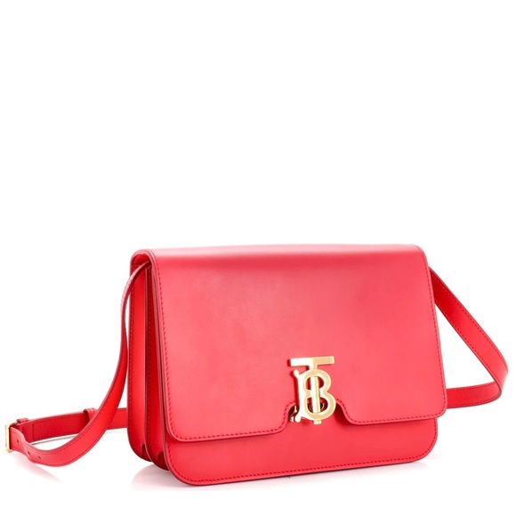 NWT Burberry TB flap bag red - Picture 3 of 16